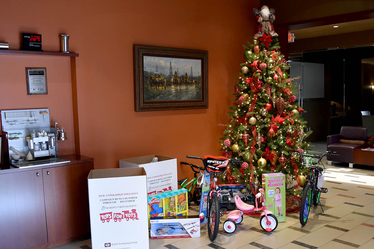 OFITE Supports Toys for Tots