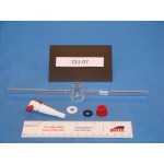 2-Way Bore Stopcock with Teflon&reg; Plug