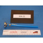 Thermometer, Pocket, 5&quot; Stem, 1&quot; Dial, 0&deg; - 220&deg;F