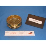Sieve, Brass Frame, 3&quot; Diameter, 1&quot; Deep, 12 Mesh