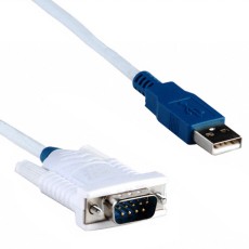 Serial (RS-232) to USB Converter, 6 Feet (2 Meter)